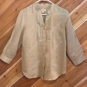 Linen Charter Club Luxury small women’s top